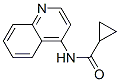 588679-96-3,Cyclopropanecarboxamide, N-4-quinolinyl- (9CI)