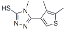 588685-93-2,5-(4,5-DIMETHYLTHIEN-3-YL)-4-METHYL-4H-1,2,4-TRIAZOLE-3-THIOL