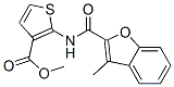588693-27-0,3-Thiophenecarboxylicacid,2-[[(3-methyl-2-benzofuranyl)carbonyl]amino]-,methylester(9CI)
