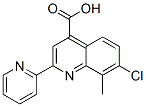 588696-82-6,7-CHLORO-8-METHYL-2-PYRIDIN-2-YLQUINOLINE-4-CARBOXYLIC ACID