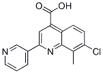 588696-83-7,7-CHLORO-8-METHYL-2-PYRIDIN-3-YLQUINOLINE-4-CARBOXYLIC ACID