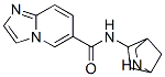 588724-70-3,Imidazo[1,2-a]pyridine-6-carboxamide, N-2-azabicyclo[2.2.1]hept-5-yl- (9CI)
