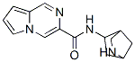 588725-33-1,Pyrrolo[1,2-a]pyrazine-3-carboxamide, N-2-azabicyclo[2.2.1]hept-5-yl- (9CI)