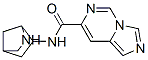 588726-08-3,Imidazo[1,5-c]pyrimidine-7-carboxamide, N-2-azabicyclo[2.2.1]hept-6-yl- (9CI)