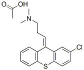 58889-16-0,3-(2-Chloro-9H-thioxanthen-9-ylidene)-N,N-dimethyl-1-propanamine acetate