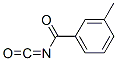 5893-29-8,Benzoyl isocyanate, 3-methyl- (9CI)