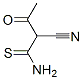 58955-28-5,2-CYANO-3-OXOBUTANETHIOAMIDE