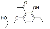 58974-96-2,1-[2-HYDROXY-6-(2-HYDROXYPROPOXY)-3-PROPYLPHENYL]ETHAN-1-ONE