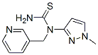 590352-09-3,Thiourea, N-(1-methyl-1H-pyrazol-3-yl)-N-(3-pyridinylmethyl)- (9CI)