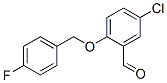 590360-22-8,5-CHLORO-2-[(4-FLUOROBENZYL)OXY]BENZALDEHYDE