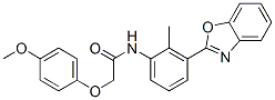 590396-01-3,Acetamide, N-[3-(2-benzoxazolyl)-2-methylphenyl]-2-(4-methoxyphenoxy)- (9CI)