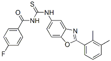 590396-72-8,Benzamide, N-[[[2-(2,3-dimethylphenyl)-5-benzoxazolyl]amino]thioxomethyl]-4-fluoro- (9CI)