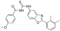 590396-76-2,Benzamide, N-[[[2-(2,3-dimethylphenyl)-5-benzoxazolyl]amino]thioxomethyl]-4-methoxy- (9CI)