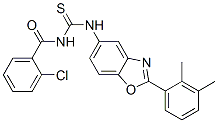 590396-77-3,Benzamide, 2-chloro-N-[[[2-(2,3-dimethylphenyl)-5-benzoxazolyl]amino]thioxomethyl]- (9CI)