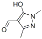 590410-65-4,1H-Pyrazole-4-carboxaldehyde, 5-hydroxy-1,3-dimethyl- (9CI)