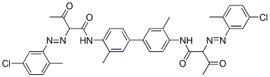 5905-17-9,N,N'-(3,3'-dimethyl[1,1'-biphenyl]-4,4'-diyl)bis[2-[(5-chloro-o-tolyl)azo]-3-oxobutyramide]