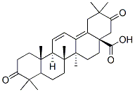 59076-79-8,(4aR,6aS,6aS,6bR,8aS,12aS)-2,2,6a,6b,9,9,12a-heptamethyl-3,10-dioxo-1, 4,5,6,6a,7,8,8a,11,12-decahydropicene-4a-carboxylic acid