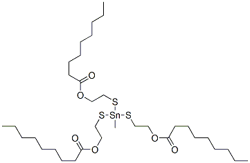 59118-93-3,(methylstannylidyne)tris(thioethane-1,2-diyl) trinonan-1-oate