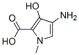 591248-13-4,1H-Pyrrole-2-carboxylic acid, 4-amino-3-hydroxy-1-methyl- (9CI)