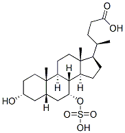 59132-31-9,(3a,5b,7a)-3-hydroxy-7-(sulfooxy)-cholan-24-oic acid