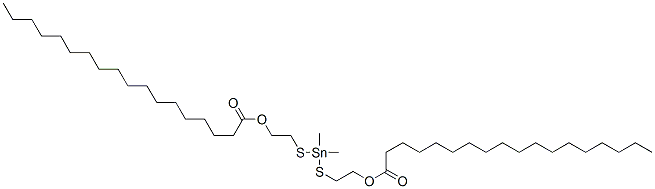 59138-44-2,(dimethylstannylene)bis(thioethane-1,2-diyl) distearate