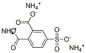 59175-03-0,4-sulphophthalic acid, ammonium salt