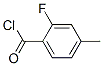 59189-98-9,Benzoyl chloride, 2-fluoro-4-methyl- (9CI)