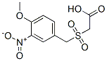 592542-51-3,4-Methoxy-3-nitrobenzylsulfonylacetic acid