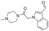 592546-82-2,Piperazine, 1-[(3-formyl-1H-indol-1-yl)acetyl]-4-methyl- (9CI)
