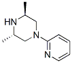 59281-47-9,Piperazine, 3,5-dimethyl-1-(2-pyridinyl)-, trans- (9CI)