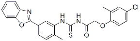 593238-39-2,Acetamide, N-[[[5-(2-benzoxazolyl)-2-methylphenyl]amino]thioxomethyl]-2-(4-chloro-2-methylphenoxy)- (9CI)