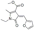 593241-87-3,1H-Pyrrole-3-carboxylicacid,1-ethyl-4-(2-furanylmethylene)-4,5-dihydro-2-methyl-5-oxo-,methylester(9CI)