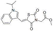 593266-02-5,3-Thiazolidineaceticacid,5-[[1-(1-methylethyl)-1H-indol-3-yl]methylene]-2,4-dioxo-,methylester(9CI)