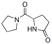 59354-66-4,Pyrrolidine, 1-[(5-oxo-2-pyrrolidinyl)carbonyl]- (9CI)