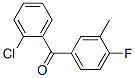 59396-46-2,2-CHLORO-4'-FLUORO-3'-METHYLBENZOPHENONE