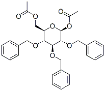 59433-13-5,1,6-DI-O-ACETYL-2,3,4-TRI-O-BENZYL-BETA-D-GLUCOPYRANOSE
