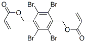 59447-51-7,(tetrabromo-1,4-phenylene)bismethylene diacrylate