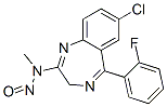 59467-62-8,7-Chloro-5-(2-fluorophenyl)-2-(N-nitrosomethylamino)-3H-1,4-benzodiazepine