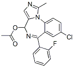 59468-84-7,4-ACETOXY-8-CHLORO-6-(2-FLUOROPHENYL)-1-METHYL-4H-IMIDAZO[1,5-A][1,4]BENZODIAZEPINE