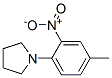 59504-34-6,1-(4-methyl-2-nitrophenyl)pyrrolidine