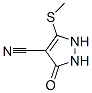 59541-47-8,1H-Pyrazole-4-carbonitrile,  2,3-dihydro-5-(methylthio)-3-oxo-
