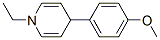 595544-73-3,Pyridine, 1-ethyl-1,4-dihydro-4-(4-methoxyphenyl)- (9CI)