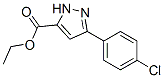 595610-40-5,3-(4-CHLOROPHENYL)-1H-PYRAZOLE-5-CARBOXYLIC ACID ETHYL ESTER