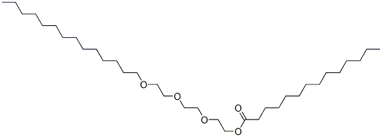 59599-55-2,2-[2-[2-(tetradecyloxy)ethoxy]ethoxy]ethyl myristate