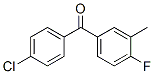 59612-89-4,4-CHLORO-4'-FLUORO-3'-METHYLBENZOPHENONE