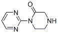 59637-59-1,Piperazinone, 1-(2-pyrimidinyl)- (9CI)