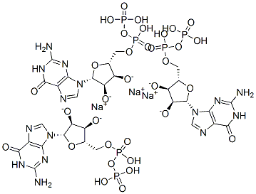 59652-27-6,Guanosine 5'-(trihydrogen diphosphate), trisodium salt