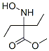 596806-73-4,Butanoic acid, 2-ethyl-2-(hydroxyamino)-, methyl ester (9CI)