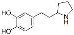 596810-83-2,1,2-Benzenediol, 4-[2-(2-pyrrolidinyl)ethyl]- (9CI)