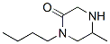 59702-20-4,Piperazinone, 1-butyl-5-methyl- (9CI)